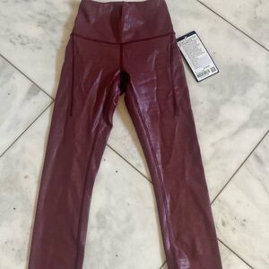 Special edition lululemon wunder train tights 25” size 2